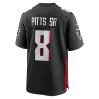 Atlanta Falcons Kyle Pitts Sr. Black Team Game Jersey