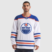 Edmonton Oilers White Away Premium Jersey