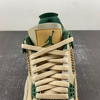 Distressed Sneakers, White Green Colorway, Lace Up Design, Distressed Finish, Casual Gift for Sneaker Fans