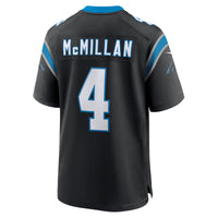Carolina Panthers Tetairoa McMillan Black Team Game Jersey