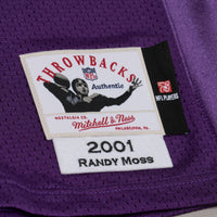 Minnesota Vikings Randy Moss Purple 2001 Authentic Throwback Jersey