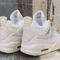 Sneakers, Off White Gold Colorway, Lace Up Design, Casual Gift for Sneaker Fans