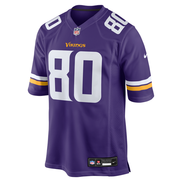 Minnesota Vikings Cris Carter Purple Game Retired Player Jersey