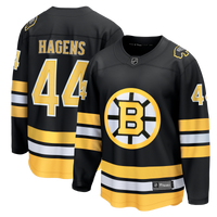 Boston Bruins James Hagens Black Breakaway Jersey