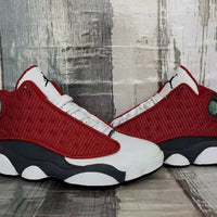 Sneakers, White Red Gray Colorway, Lace Up Design, Casual Gift for Sneaker Fans