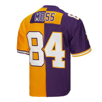 Minnesota Vikings Randy Moss Purple/Gold 1998 Split Legacy Replica Jersey
