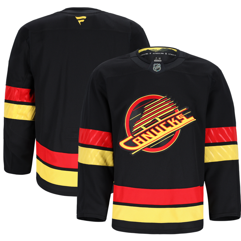 Vancouver Canucks Black Alternate Authentic Pro Jersey