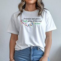 Humorous Christmas T-Shirt, Jingle All the Way Tired Shirt, Sarcastic Christmas Tee, Tired Holiday Shirt, Humorous Xmas Present for Men and Women
