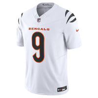 Cincinnati Bengals Joe Burrow White Limited Jersey