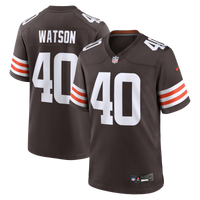 Cleveland Browns Nathaniel Watson Brown Team Game Jersey