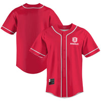 Bradley Braves Lightweight Baseball Jersey - Red