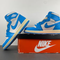 High Top Sneakers, Blue White Colorway, Lace Up Design, Casual Gift for Sneaker Fans