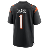 Cincinnati Bengals Ja'Marr Chase Black Game Jersey