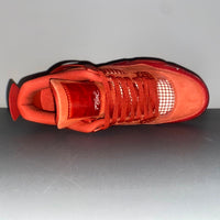 Low Top Sneakers, Red Colorway, Reflective Detail, Lace Up Design, Casual Gift for Sneaker Fans