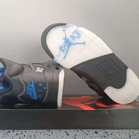 High Top Sneakers, Blue Colorway, Lace Up Design, Casual Gift for Sneaker Fans
