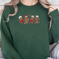 Medical Holiday Crewneck Sweatshirt, Christmas Nurse Gingerbread Sweatshirt, Adorable RN Graphic Pullover, Healthcare Worker Sweatshirt Present