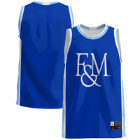 Franklin & Marshall Diplomats Lightweight Basketball Jersey - Blue
