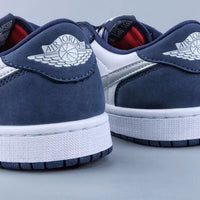 Low Top Sneakers, Blue Colorway, Lace Up Design, Casual Gift for Sneaker Fans