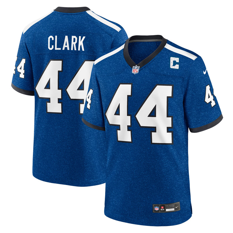 Indianapolis Colts Dallas Clark Blue Retired Player Alternate Game Jersey