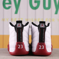 High Top Sneakers, White Red Colorway, Lace Up Design, Casual Gift for Sneaker Fans