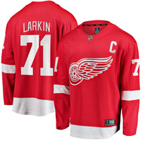 Detroit Red Wings Dylan Larkin Red Captain Home Breakaway Jersey