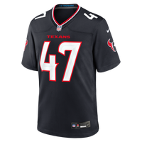 Houston Texans Louis Hansen Navy Team Game Jersey