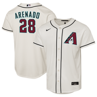 Male Arizona Diamondbacks Nolan Arenado White Home Replica Jersey