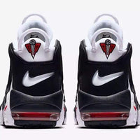 Sneakers, Red Black White Colorway, Lace Up Design, Casual Gift for Sneaker Fans