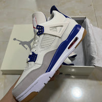 Sneakers, Blue White Colorway, Lace Up Design, Casual Gift for Sneaker Fans