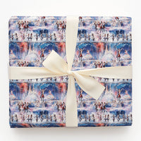 Watercolor Nutcracker Gift Wrap, Nutcracker Ballet Wrapping Paper, Christmas Ballet Wrapping Paper, Holiday Gift Wrap Roll for Dancers