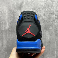 Mid Top Sneakers, Blue Black Colorway, Lace Up Design, Casual Gift for Sneaker Fans