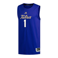 #1 Tulsa Golden Hurricane Replica Basketball Jersey - Royal