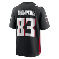Atlanta Falcons Deven Thompkins Black Team Game Jersey