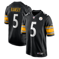 Pittsburgh Steelers Jalen Ramsey Black Team Game Jersey