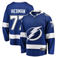 Tampa Bay Lightning Victor Hedman Blue Breakaway Jersey