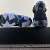 Retro Sneakers, Blue Black Colorway, Lace Up Design, Casual Gift for Sneaker Fans