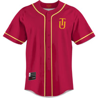 Tuskegee Golden Tigers Lightweight Baseball Jersey - Crimson