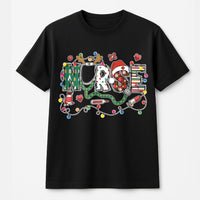 Festive Stethoscope Nurse Tee, Christmas Nurse T-Shirt, Registered Nurse Xmas Shirt, Nursing Student Holiday T-Shirt, RN Medical Staff Present