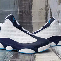 Sneakers, Blue White Colorway, Lace Up Design, Casual Gift for Sneaker Fans