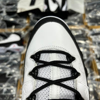 High Top Sneakers, White Black Colorway, Lace Up Design, Casual Gift for Sneaker Fans