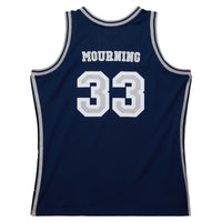 Alonzo Mourning Georgetown Hoyas 1991/92 Swingman Player Jersey - Navy