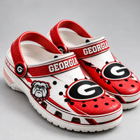 UGA in Red and White - A Clog Study in Collegiate Identity