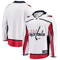Washington Capitals White Breakaway Away Jersey
