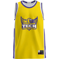 Tennessee Tech Golden Eagles Lightweight Basketball Jersey - Gold