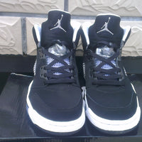 Sneakers, Black White Colorway, Lace Up Design, Casual Gift for Sneaker Fans