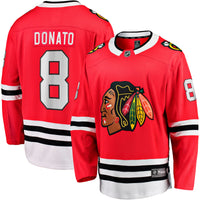 Chicago Blackhawks Ryan Donato Red Home Breakaway Jersey