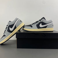 Low Top Sneakers, Off White Black Gray Colorway, Lace Up Design, Casual Gift for Sneaker Fans