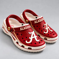 ALA Script - Crimson Clogs With Game-Day Confidence