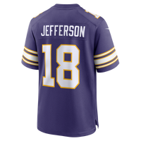 Minnesota Vikings Justin Jefferson Purple Classic Player Game Jersey