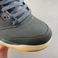 Retro Low Top Sneakers, Aurora Green Black Colorway, Lace Up Design, Casual Gift for Sneaker Fans